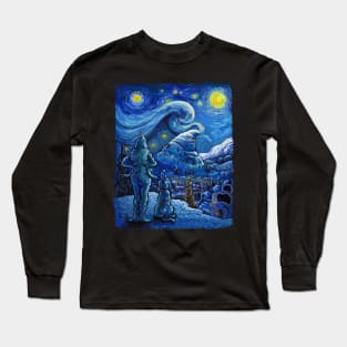 Starry snow flake Long Sleeve T-Shirt